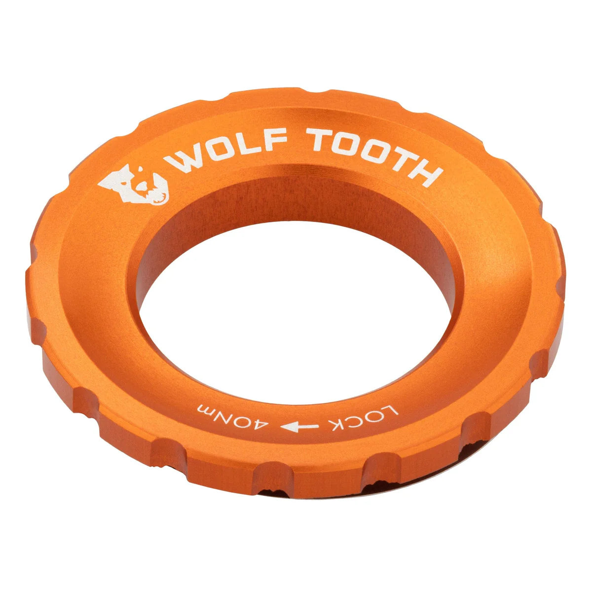 WOLF TOOTH Centerlock-mutter (utvändig), orange