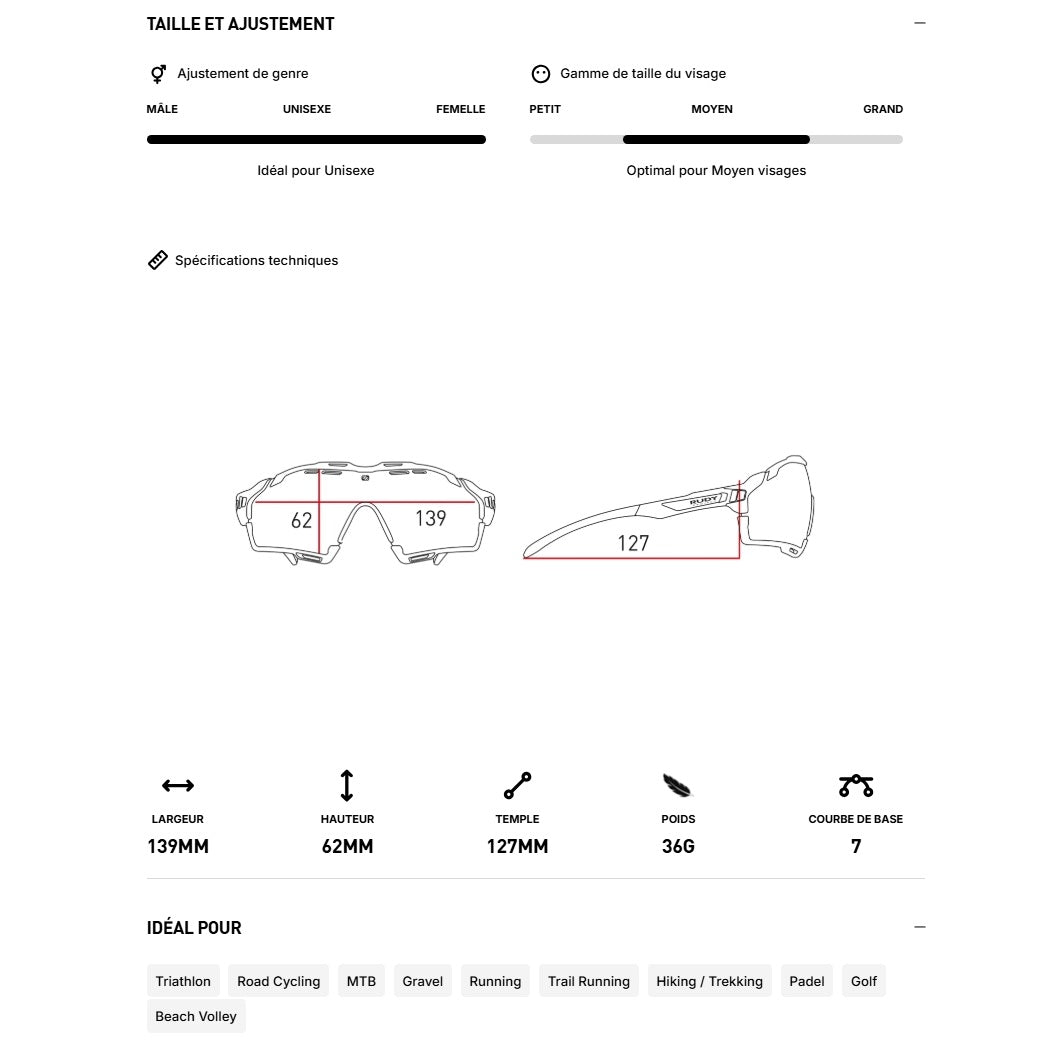 Solglasögon RUDY PROJECT CUTLINE Vita linser RP Optics Multilaser Rose Gold