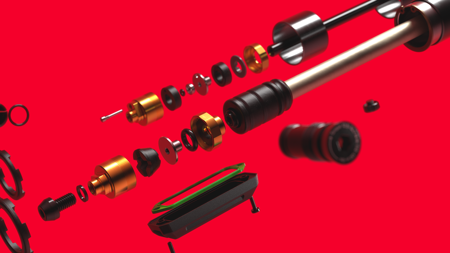 ROCKSHOX BOXXER ULTIMATE CHARGER 3.2 RC2 29" Fork Axle 20x110mm Boost Black