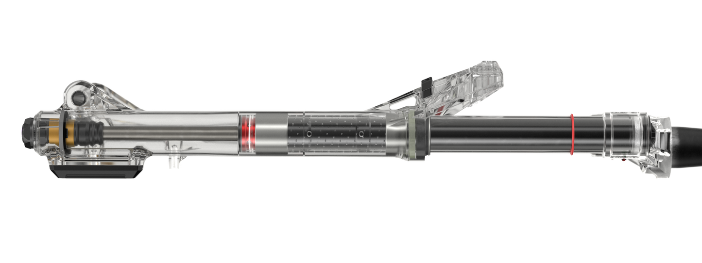 Gaffel Lyrik Ultimate CHARGER 3.2 RC2 - 27.5" Boost™ 15x110 Electric Red Alum Str Tpr 44offset C5/R55 LinearXL (inkluderar Bolt On Fenders,Star nut,Maxle Stealth)E1