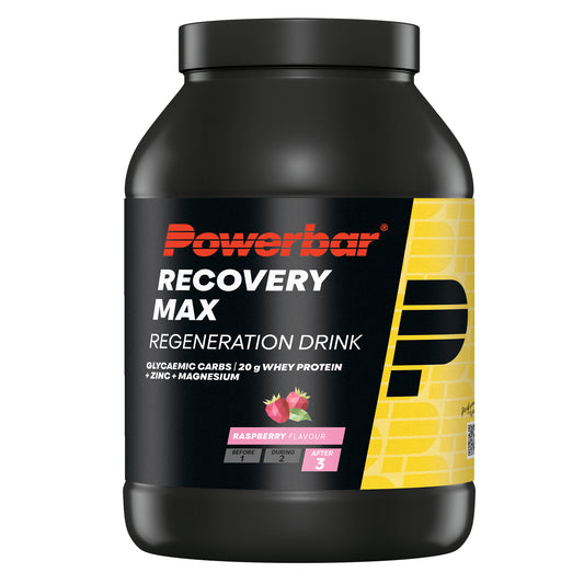 POWERBAR RECOVERY MAX Återhämtningsdryck (1144gr) Hallon