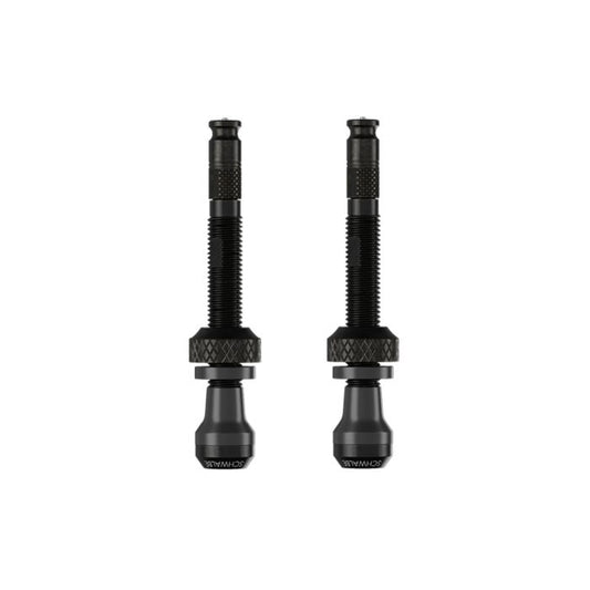 SCHWALBE CLICK VALVE Slanglös ventil 60mm Svart