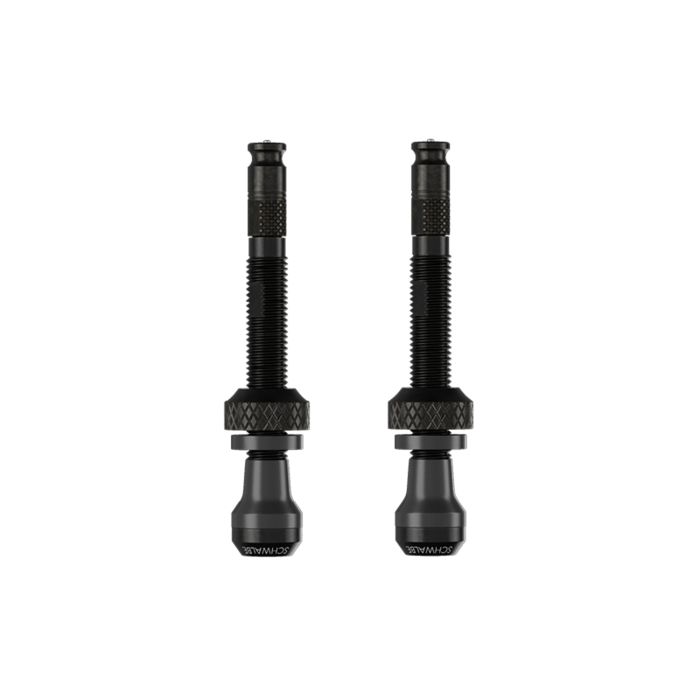SCHWALBE CLICK VALVE Slanglös ventil 60mm Svart