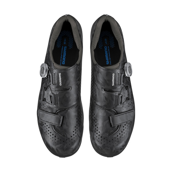 SHIMANO RX600 Stora svarta grusskor