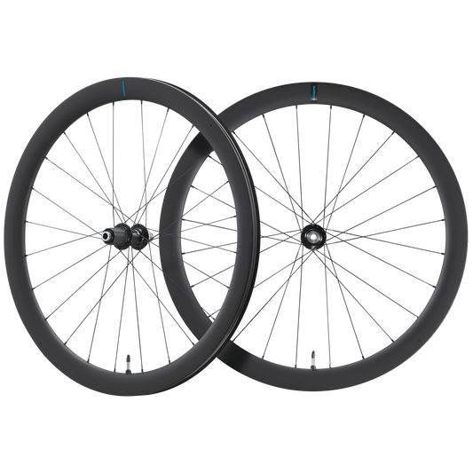 Pair of SHIMANO RS710-C46 Tubeless Ready Wheels (Center Lock)