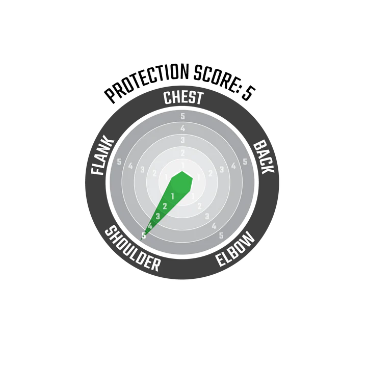 LEATT 3DF AIRFIT LITE EVO T-shirt med axelskydd Svart