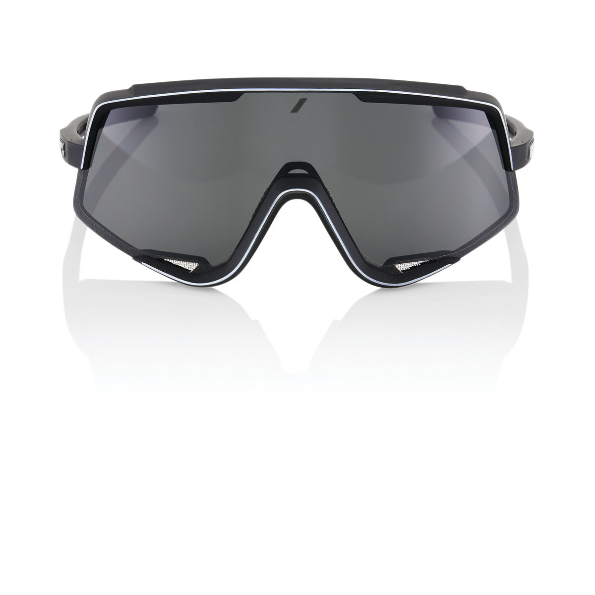 Glasögon 100% GLENDALE Soft Tact Black Smoke Lens