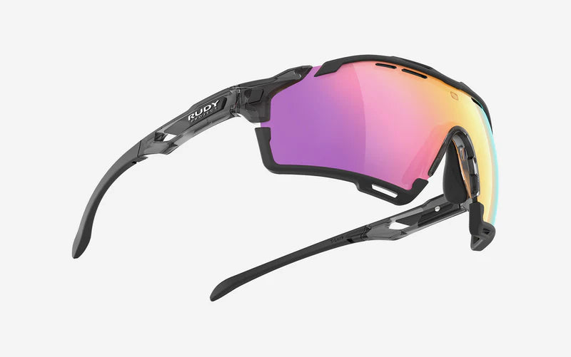 RUDY PROJECT CUTLINE Crystal Ash Solglasögon RP Optics Multilaser Sunset Linser