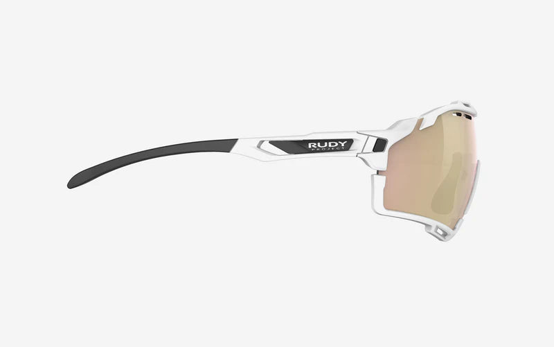 Solglasögon RUDY PROJECT CUTLINE Vita linser RP Optics Multilaser Rose Gold