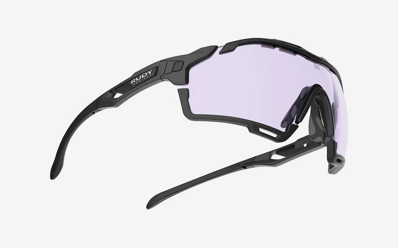 Glasses RUDY PROJECT CUTLINE Black Matt Lenses IMPACTX™ Photochromic Laser Purple
