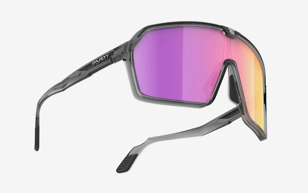 RUDY PROJECT SPINSHIELD Crystal Ash Solglasögon RP Optics Multilaser Sunset Linser