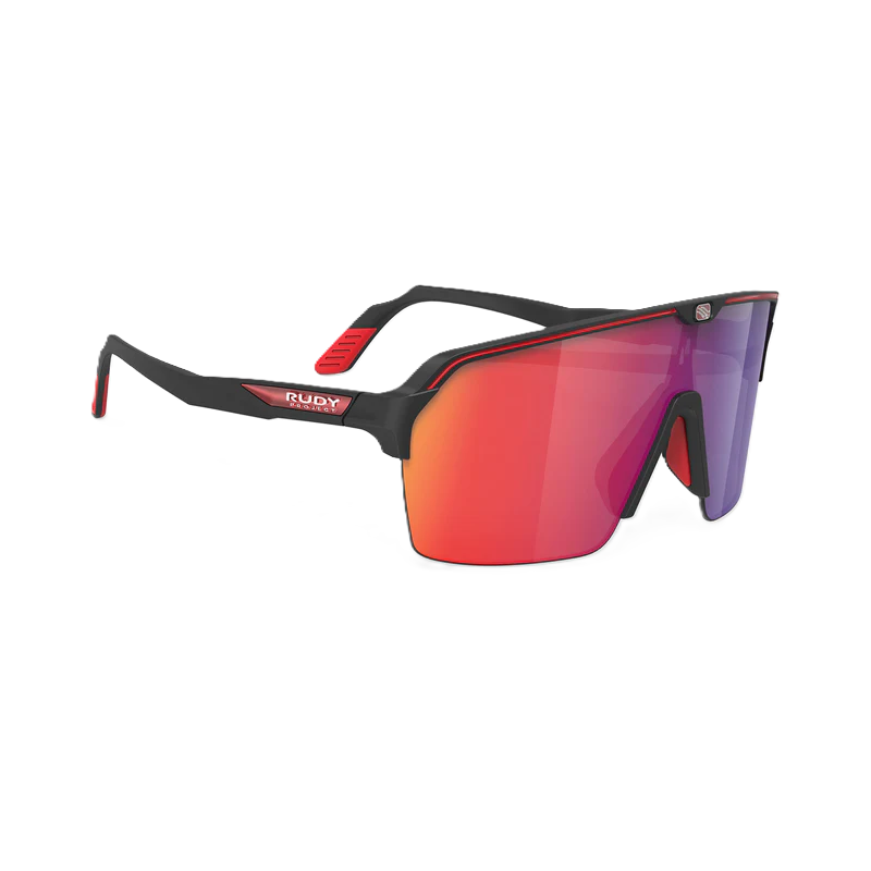 RUDY PROJECT SPINSHIELD AIR Glasögon Matt Black RP Optics Multilaser Red Lenses