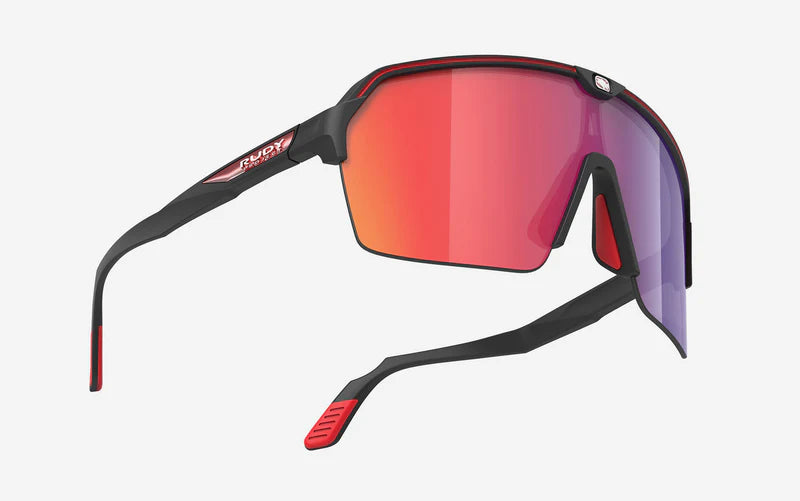 RUDY PROJECT SPINSHIELD AIR Glasögon Matt Black RP Optics Multilaser Red Lenses