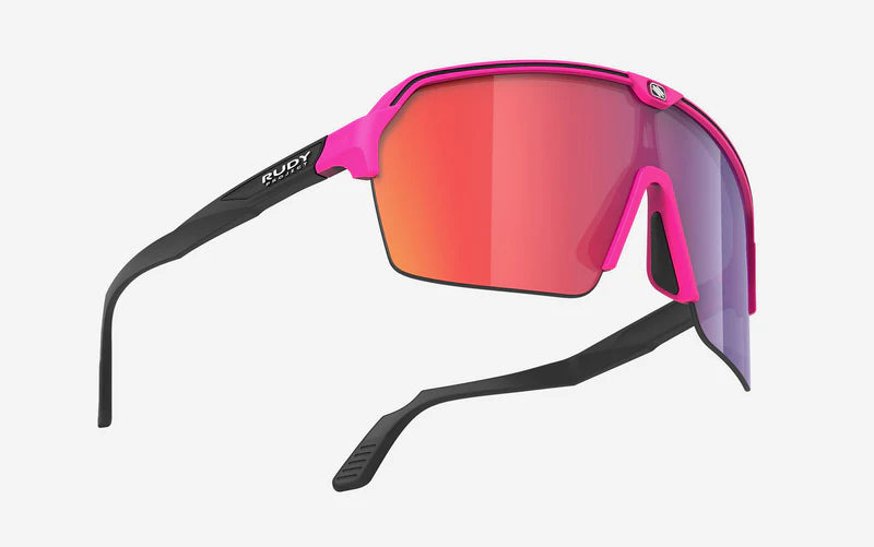 Solglasögon RUDY PROJECT SPINSHIELD AIR Rosa linser RP Optics Multilaser Röd