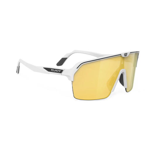 RUDY PROJECT SPINSHIELD AIR Glasögon Matt White RP Optics Multilaser Gold Linser