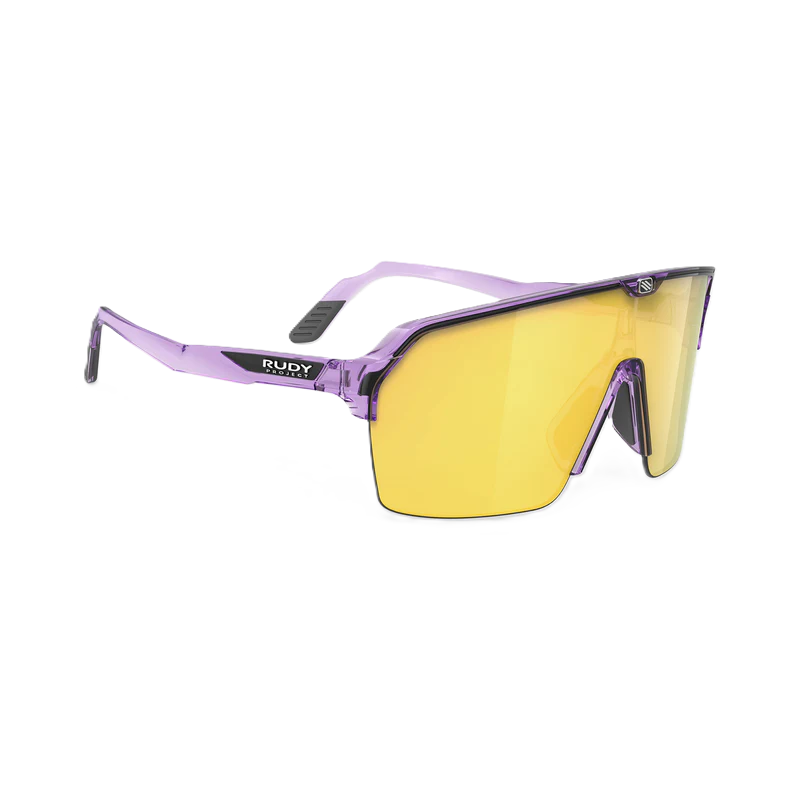 RUDY PROJECT SPINSHIELD AIR Crystal Lilac Glasses RP Optics Multilaser Yellow