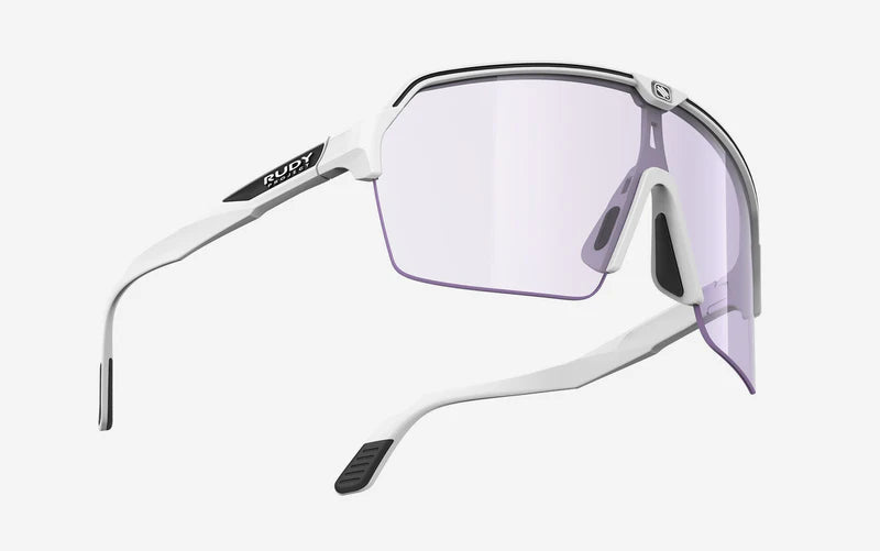 RUDY PROJECT SPINSHIELD AIR White Glasses IMPACTX™ Photochromic Laser Purple Lenses