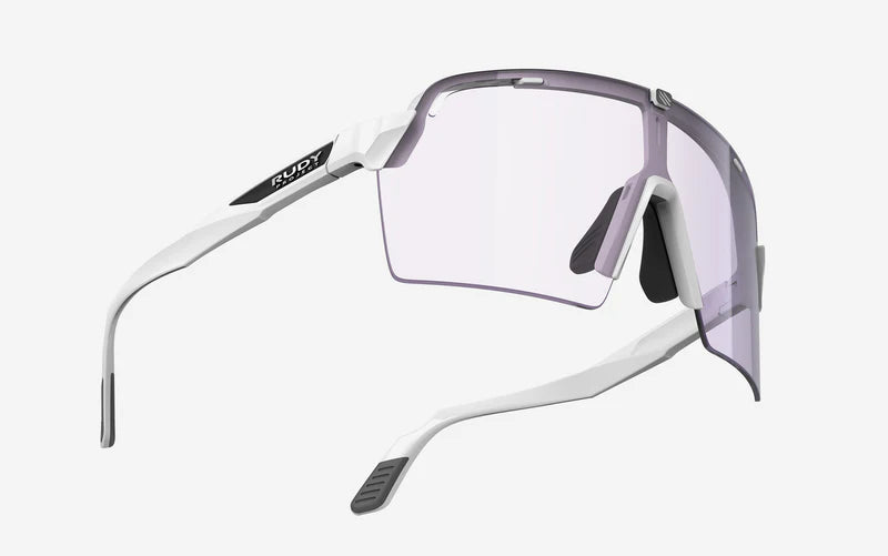 Glasses RUDY PROJECT SPINSHIELD PRO White Lenses IMPACTX™ Photochromic Laser Purple