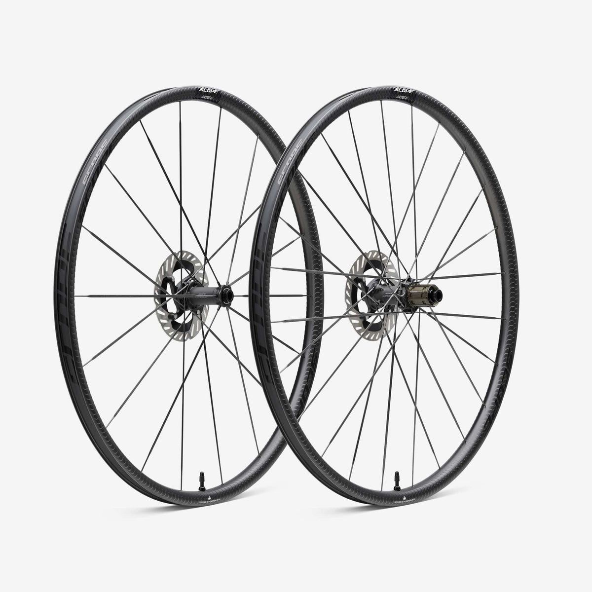 Paire de Roues SCOPE Artech 2.A All-Road Tubeless Ready (Centerlock) Noir