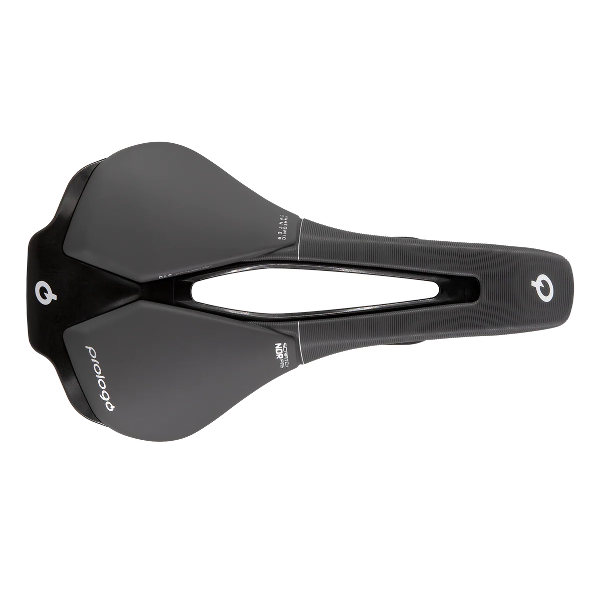 Saddle PROLOGO SCRATCH NDR PAS 140mm Rails Nack Black