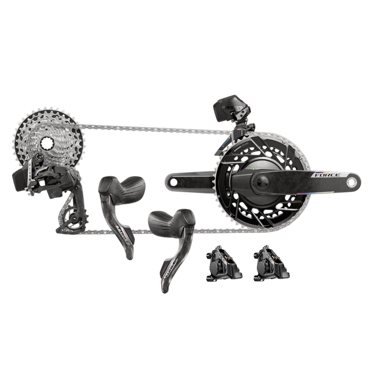 SRAM FORCE AXS E1 2x12V paket