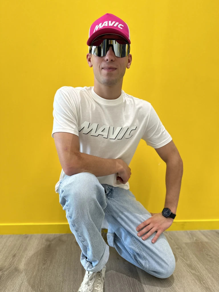 MAVIC CORPORATE LOGO T-Shirt Vit