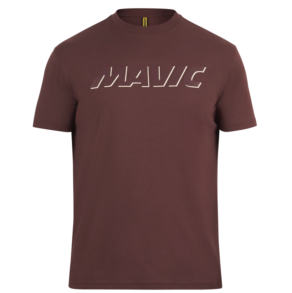 MAVIC CORPORATE LOGO Aubergine T-shirt