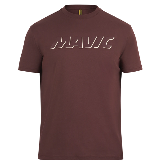 MAVIC CORPORATE LOGO Aubergine T-shirt