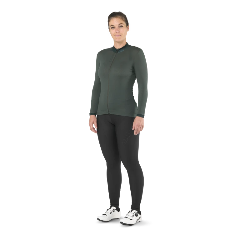MAVIC AKSIUM Ladies Long Sleeve Jersey Green