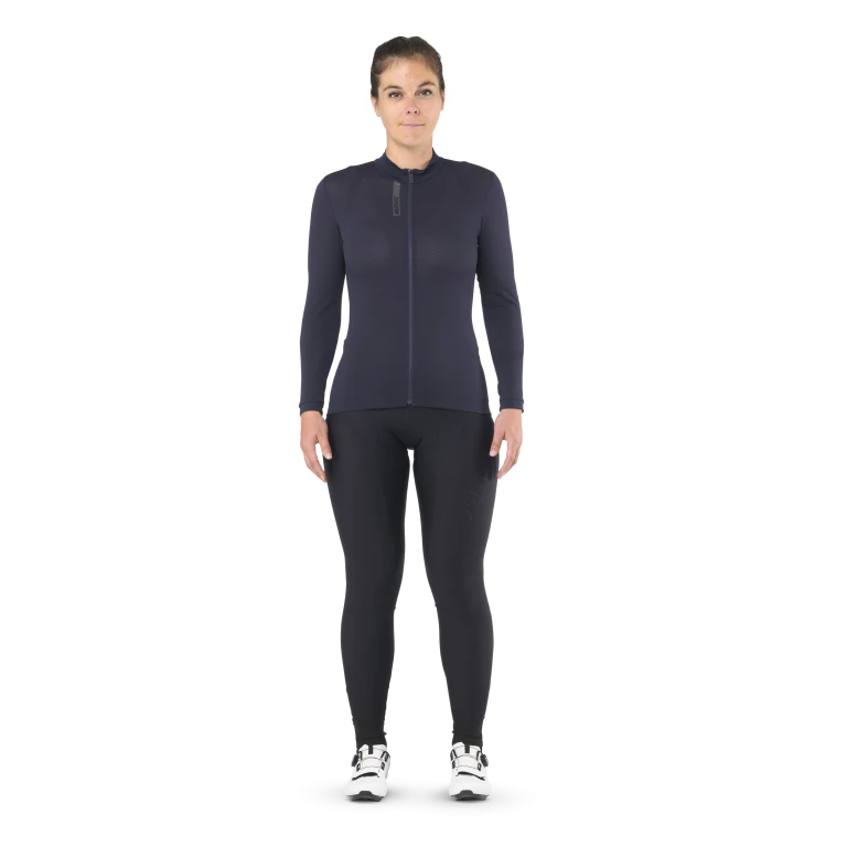 MAVIC AKSIUM Långärmad Jersey, dam Blå