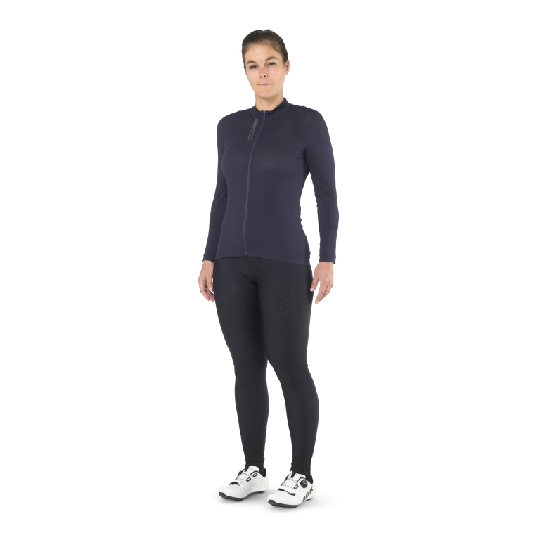MAVIC AKSIUM Långärmad Jersey, dam Blå
