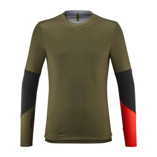 MAVIC DEEMAX ENDURO PRO Long Sleeve Jersey Khaki