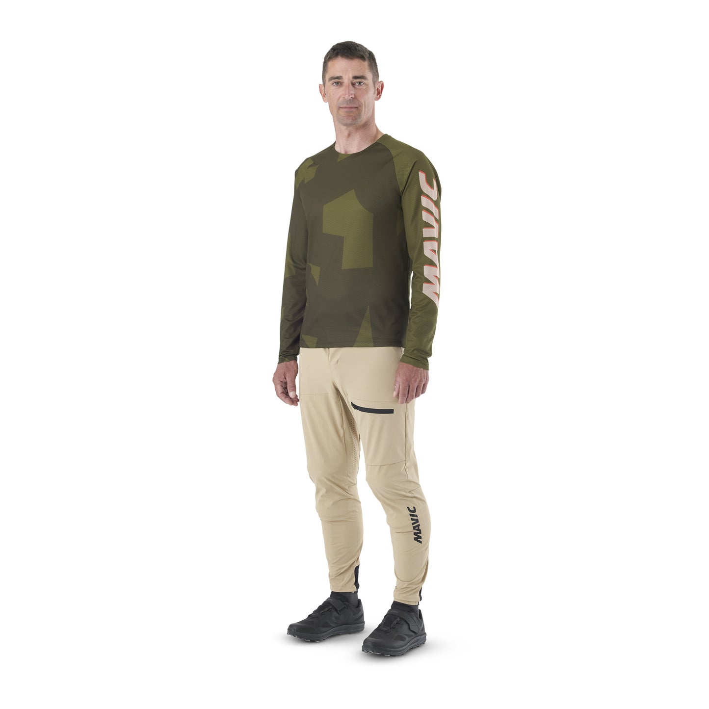 MAVIC DEEMAX ENDURO Långärmad Camo Jersey Khaki