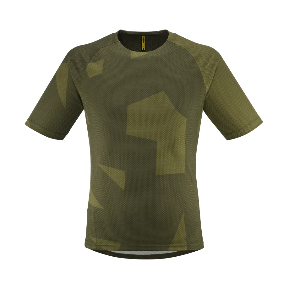 MAVIC DEEMAX ENDURO Short Sleeve Camo Olive Jersey