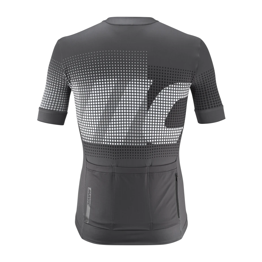 MAVIC AKSIUM GRAPHIC Short Sleeve Jersey Grey