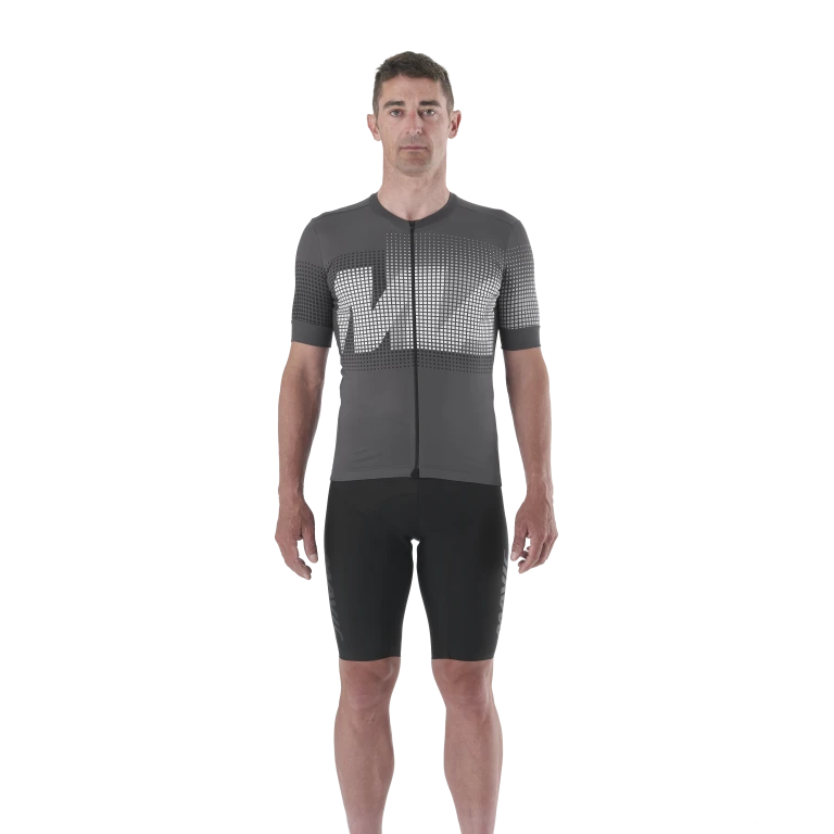 MAVIC AKSIUM GRAPHIC Short Sleeve Jersey Grey
