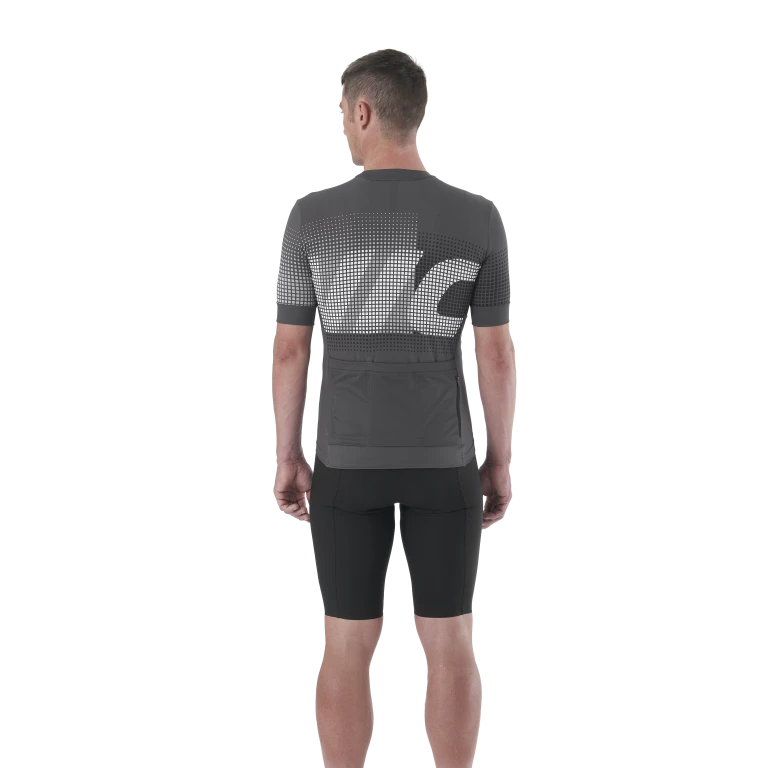 MAVIC AKSIUM GRAPHIC Short Sleeve Jersey Grey