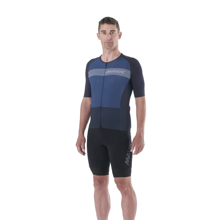 MAVIC COSMIC Kortärmad Jersey Blå