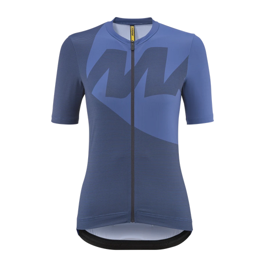 MAVIC ICON GRAPHIC Kortärmad Jersey, dam Blå