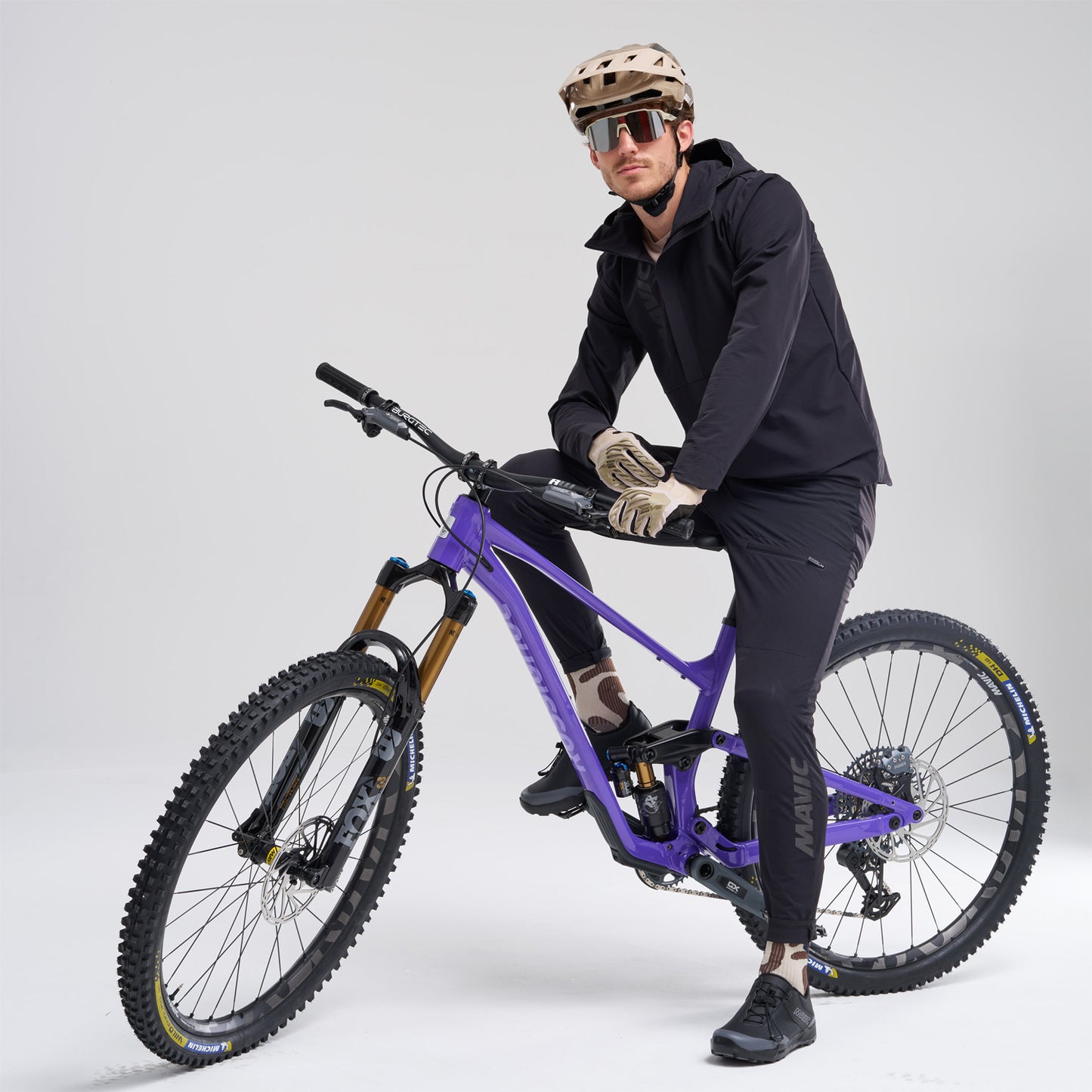 MAVIC DEEMAX THERMO WIND HOODIE Jacka Svart