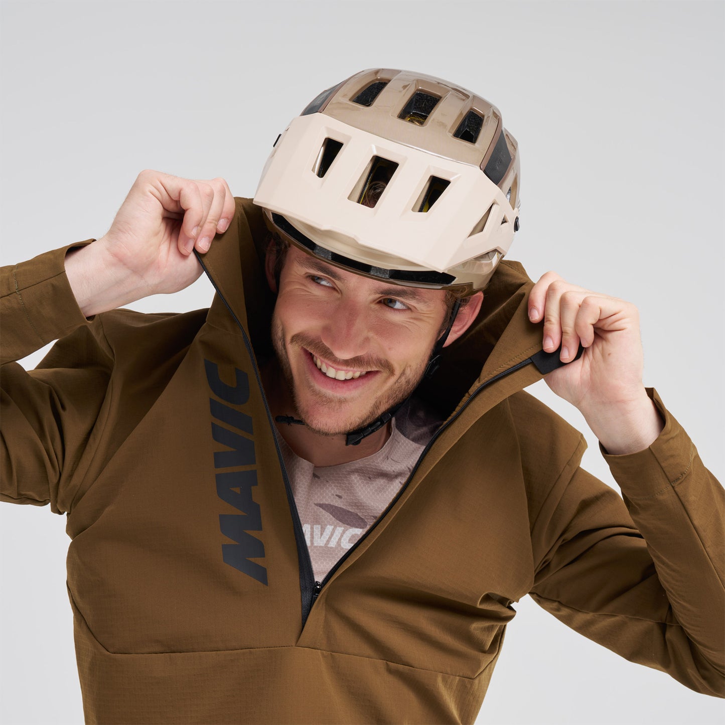 MAVIC DEEMAX THERMO WIND HOODIE Jacka Brun