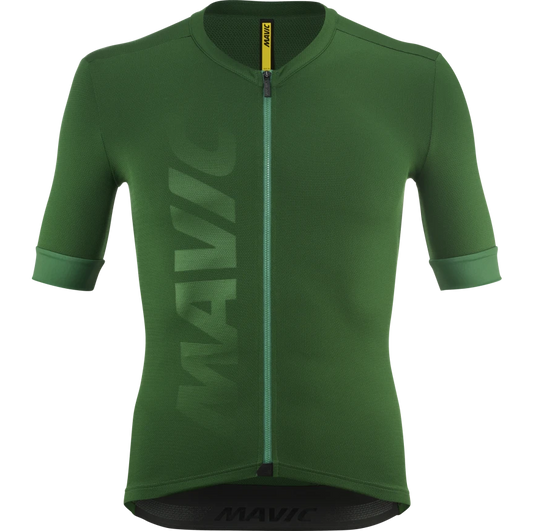 MAVIC AKSIUM Kortärmad Jersey Grön