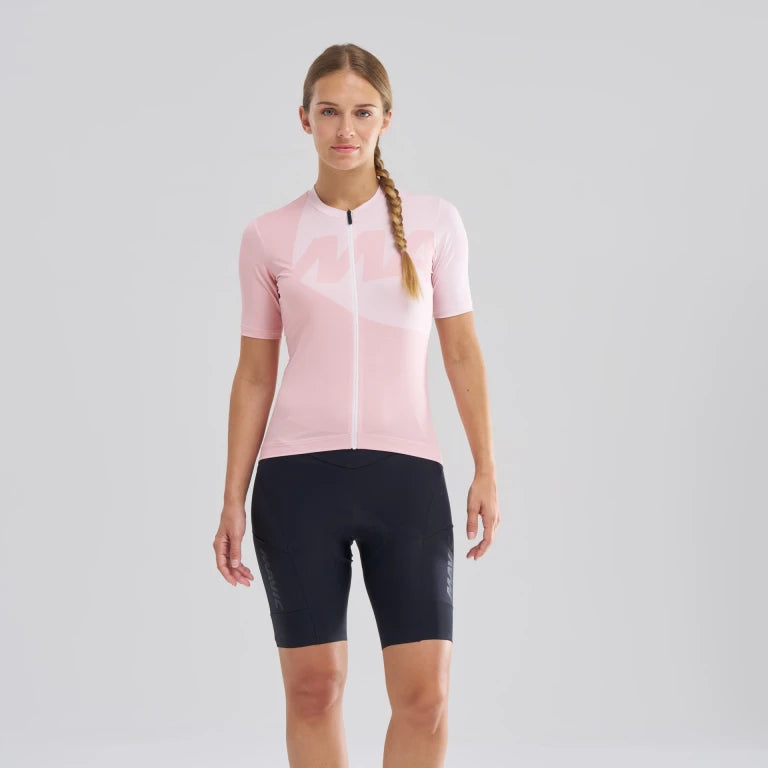 Kortärmad damtröja, rosa MAVIC ICON GRAPHIC
