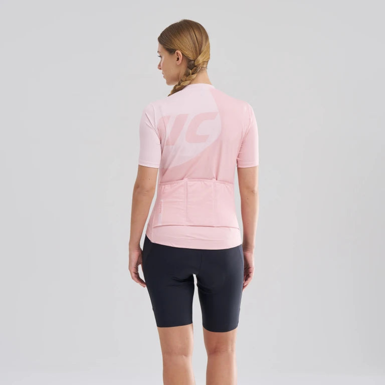 Kortärmad damtröja, rosa MAVIC ICON GRAPHIC