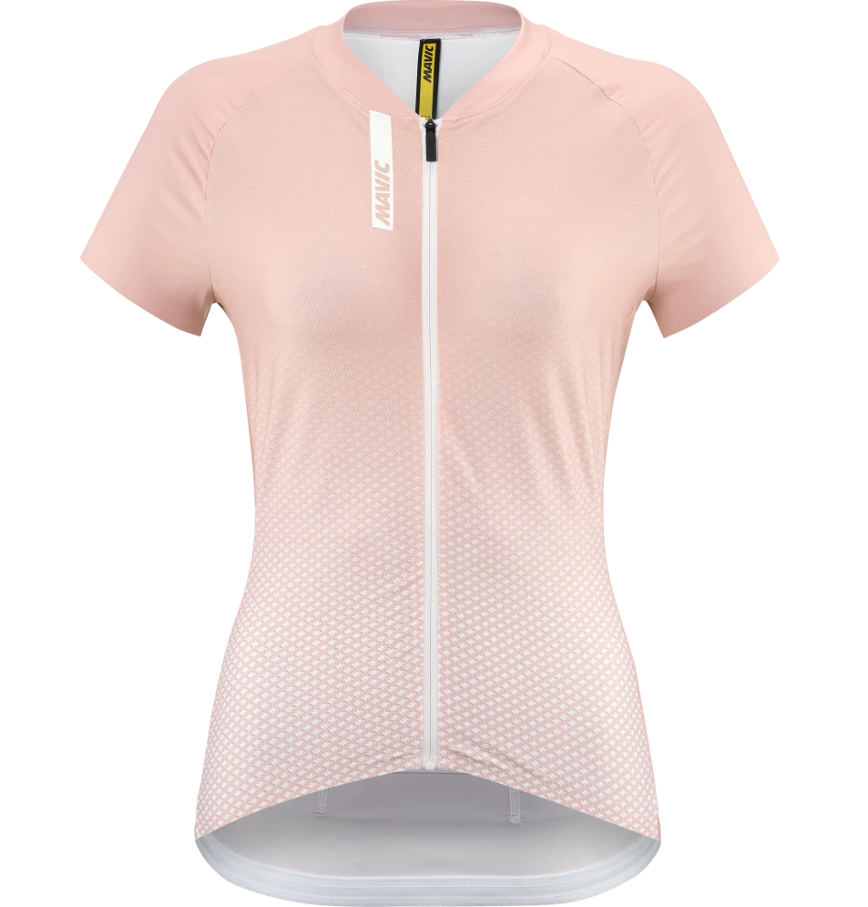 MAVIC AKSIUM Short Sleeve Women's Jersey Pink
