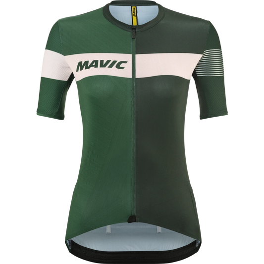MAVIC KSYRIUM PRO Kortärmad Jersey Khaki för damer