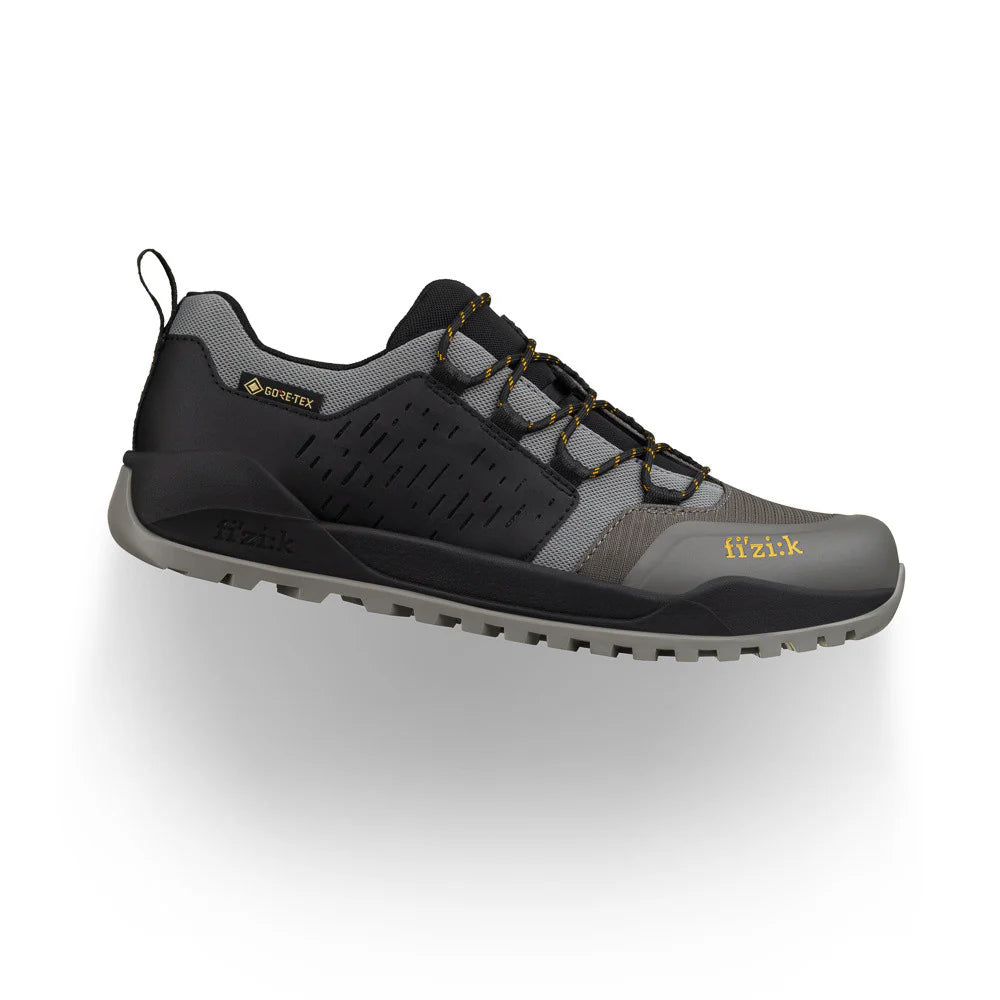 Mountainbike-skor FIZIK TERRA ERGOLACE GTX FLAT Grå/Svart