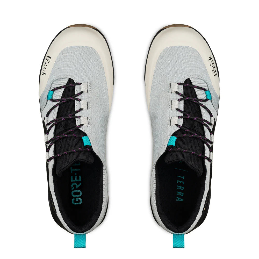 FIZIK TERRA ERGOLACE GTX FLAT Mountain Bike Shoes, Blue/Black