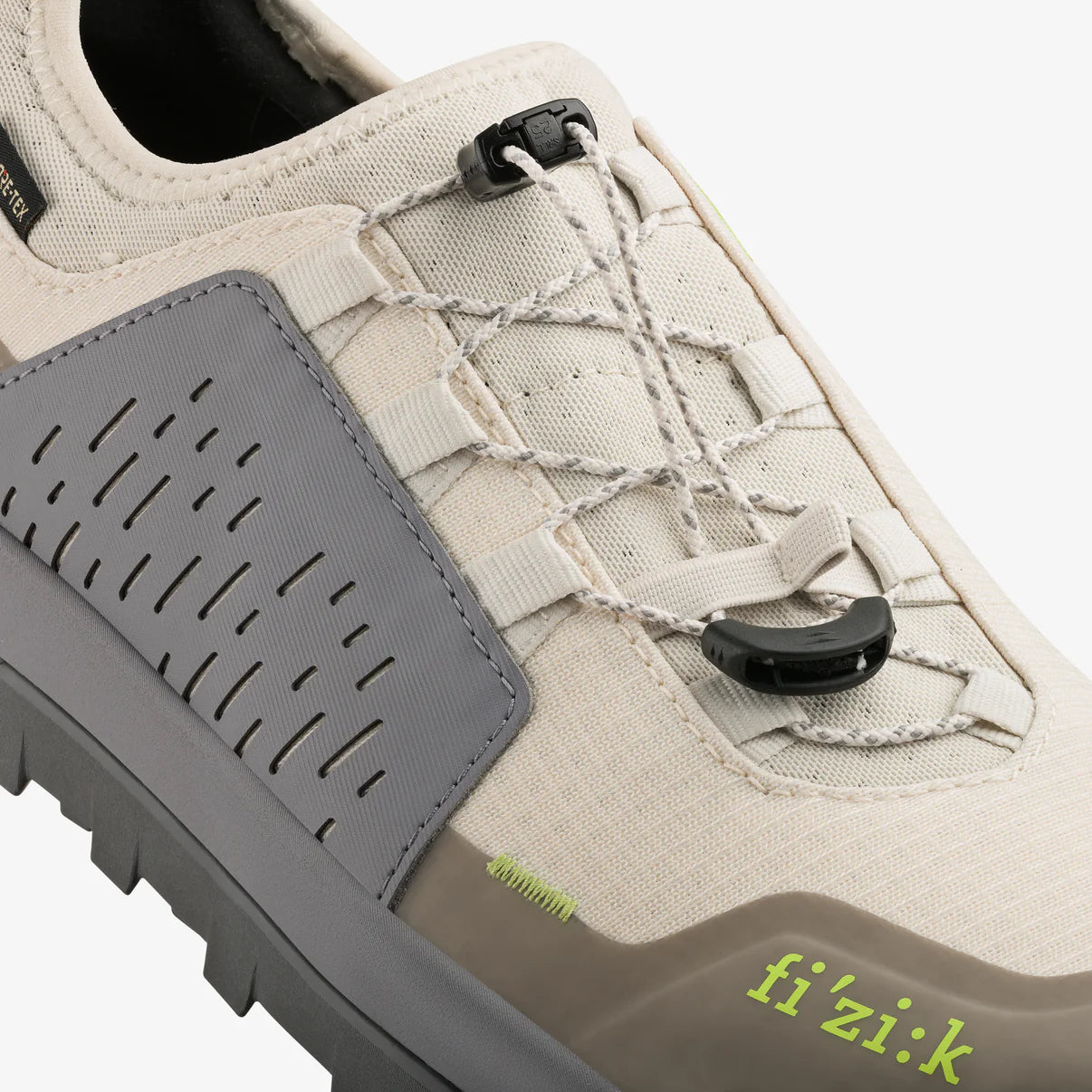 FIZIK ERGOLACE 2 GTX FLAT Mountain Bike Shoe, Beige/Gray