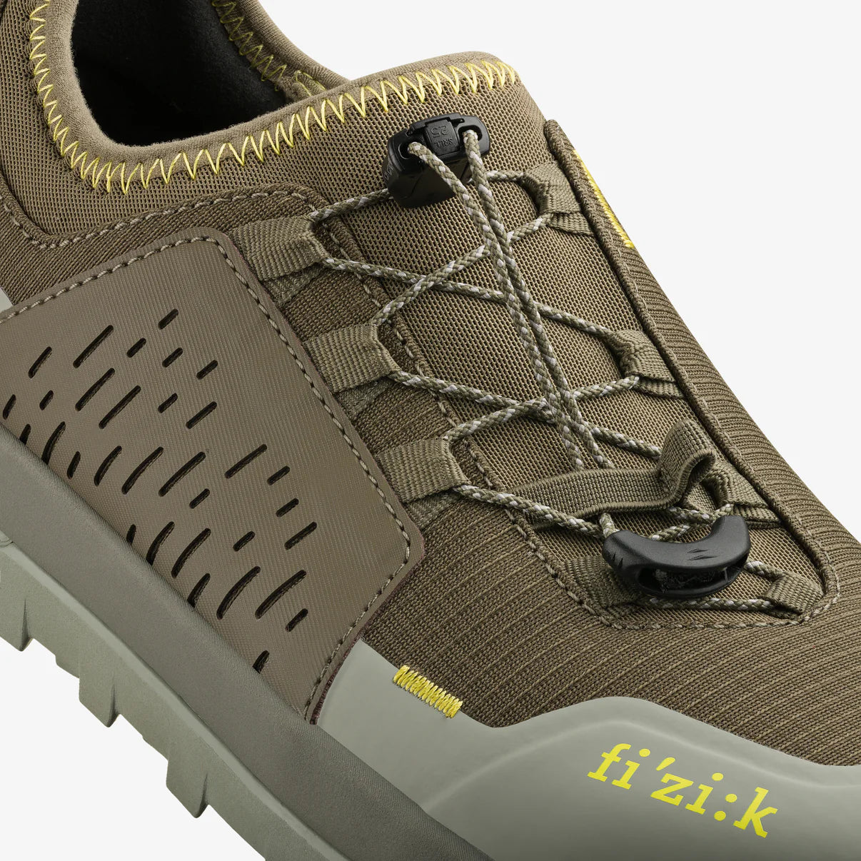 FIZIK TERRA ERGOLACE 2 Mountain Bike Shoes, Brown/Green